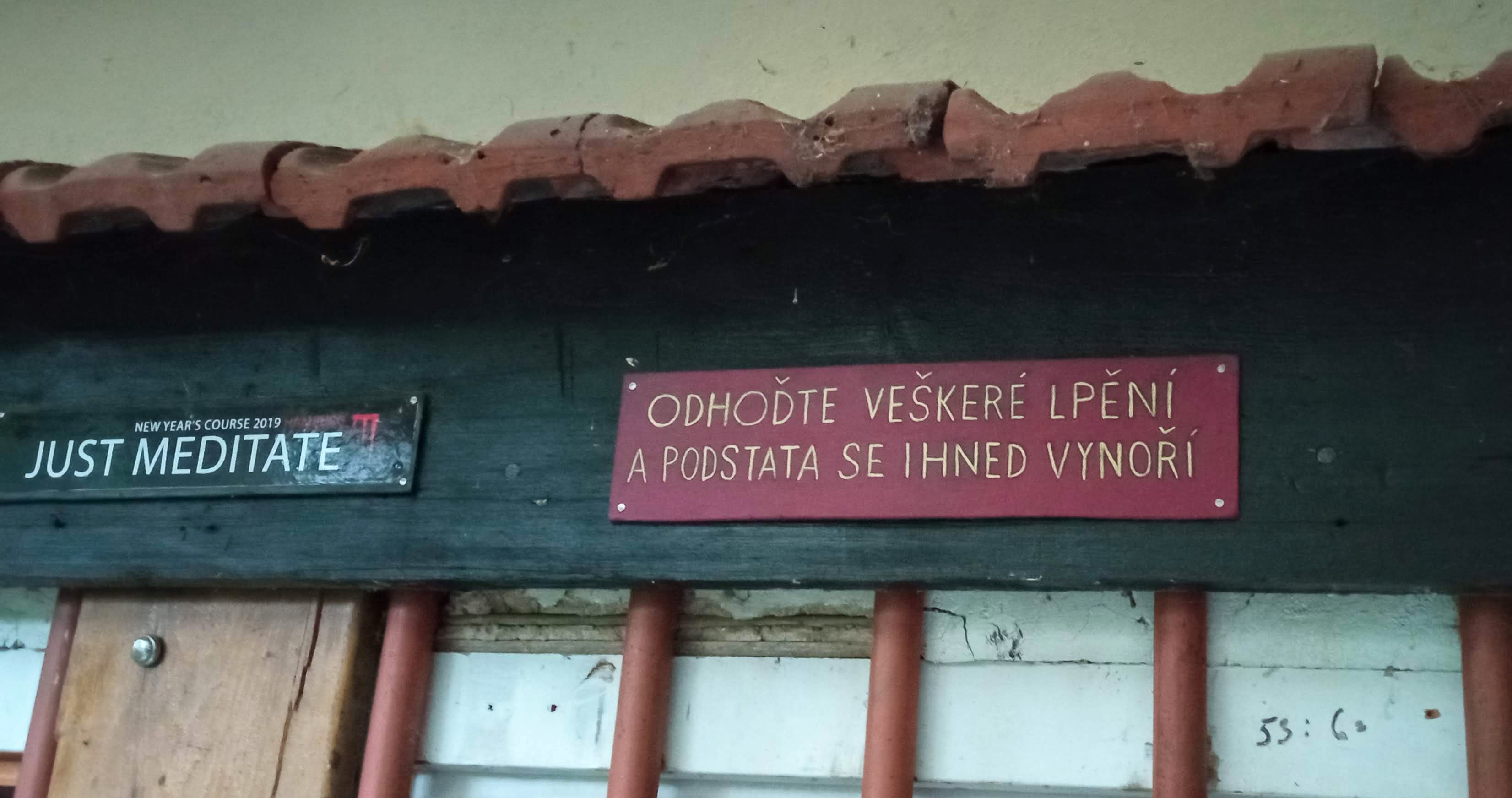 Odhoďte veškeré lpění